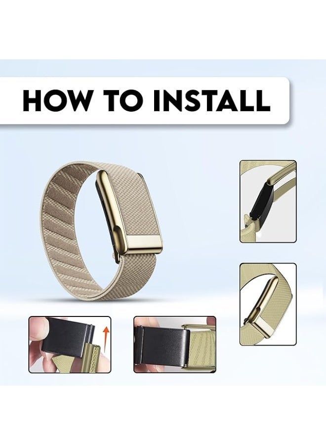 Ultra-soft Nylon Sport Band Compatible with WHOOP 5.0, One, Peak, and Life | Breathable, Durable & Secure Fit Strap | NOT for Gen 4 - Image 2